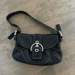 Coach Baguette Black Purse